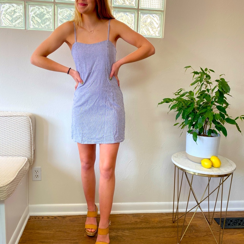 Brandy Melville tight striped dress!